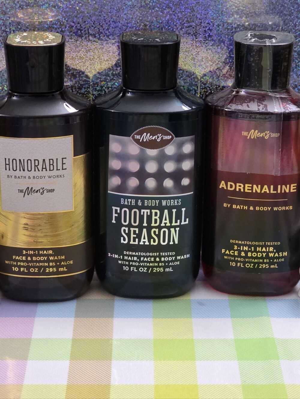 Bath & Body Works Men’s Body Wash 3 Piece Set NEW RARE